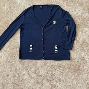 SML Sport Navy Blue Top